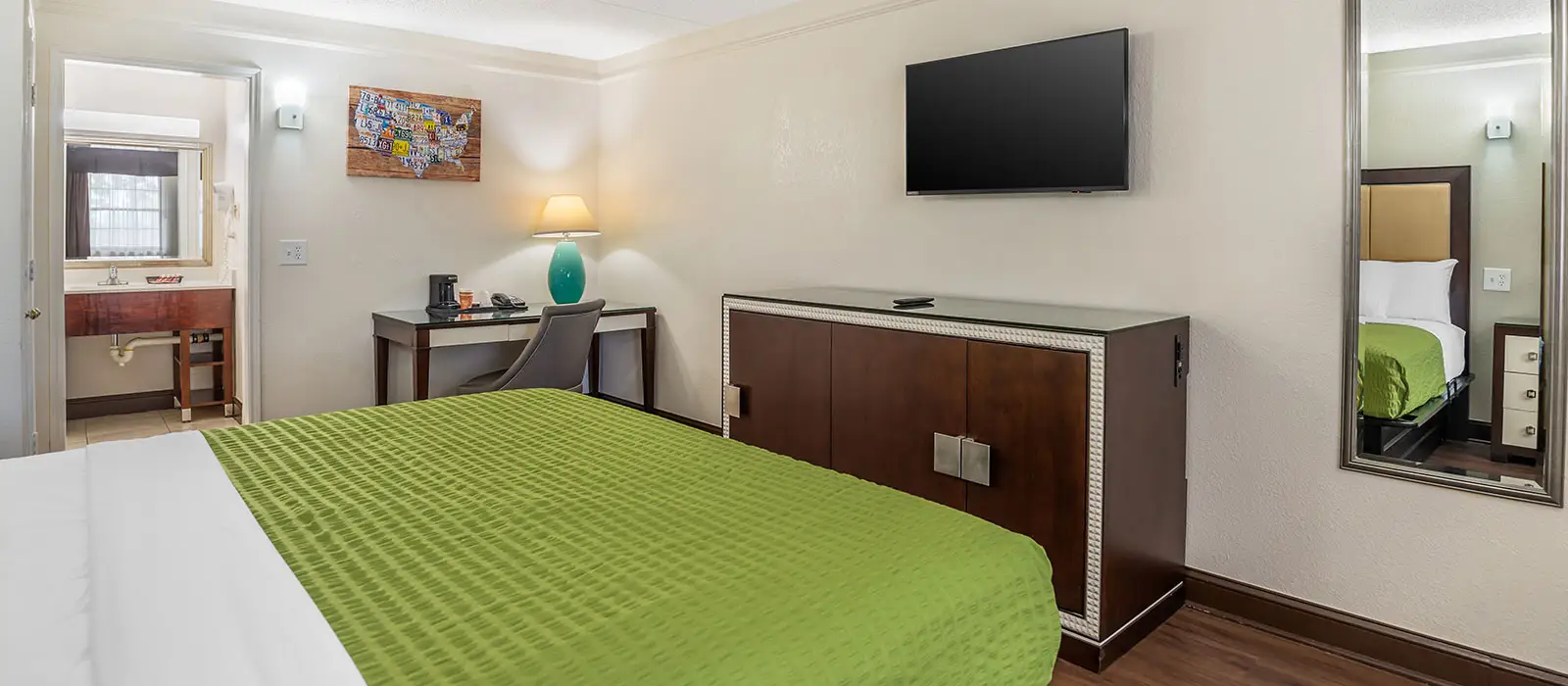 Econo Lodge Inn & Suites Richmond, Virginia — View 7 of our comfortable hotel rooms, amenities, and exterior