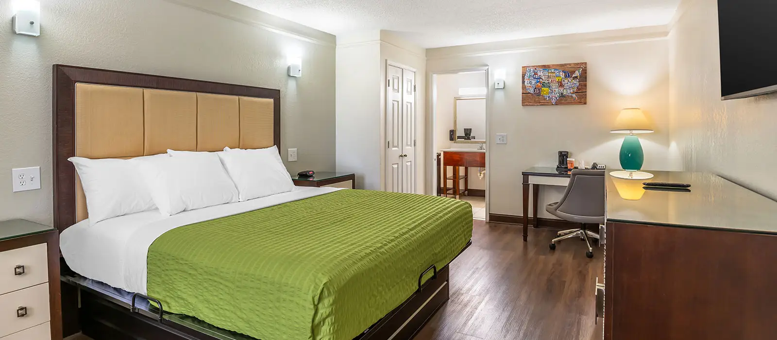Econo Lodge Inn & Suites Richmond, Virginia — View 48 of our comfortable hotel rooms, amenities, and exterior